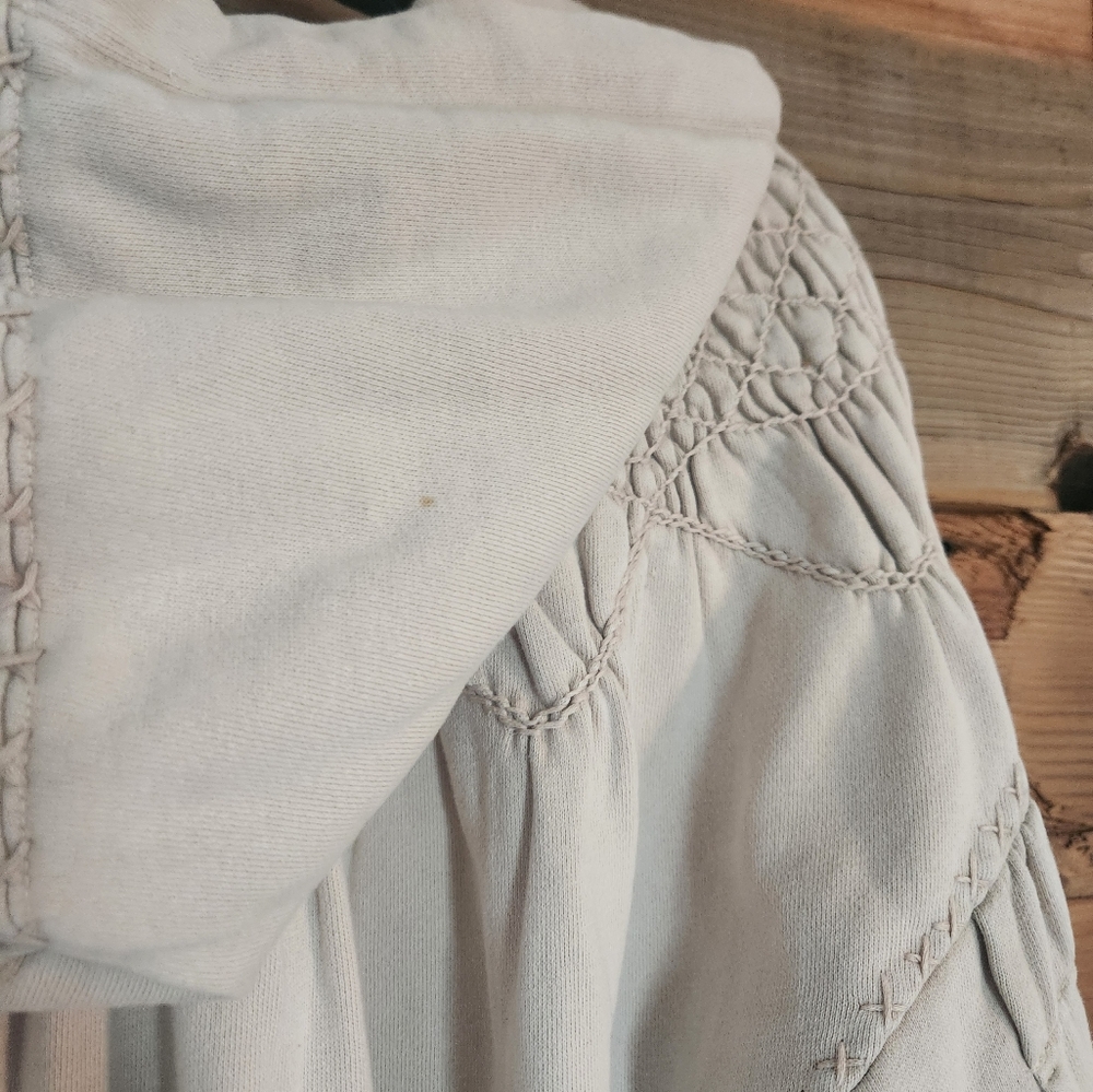 NWT XS Free People Marty Smocked Mini Dress MINOR STAINS SEE IMAGES - Picture 6 of 9